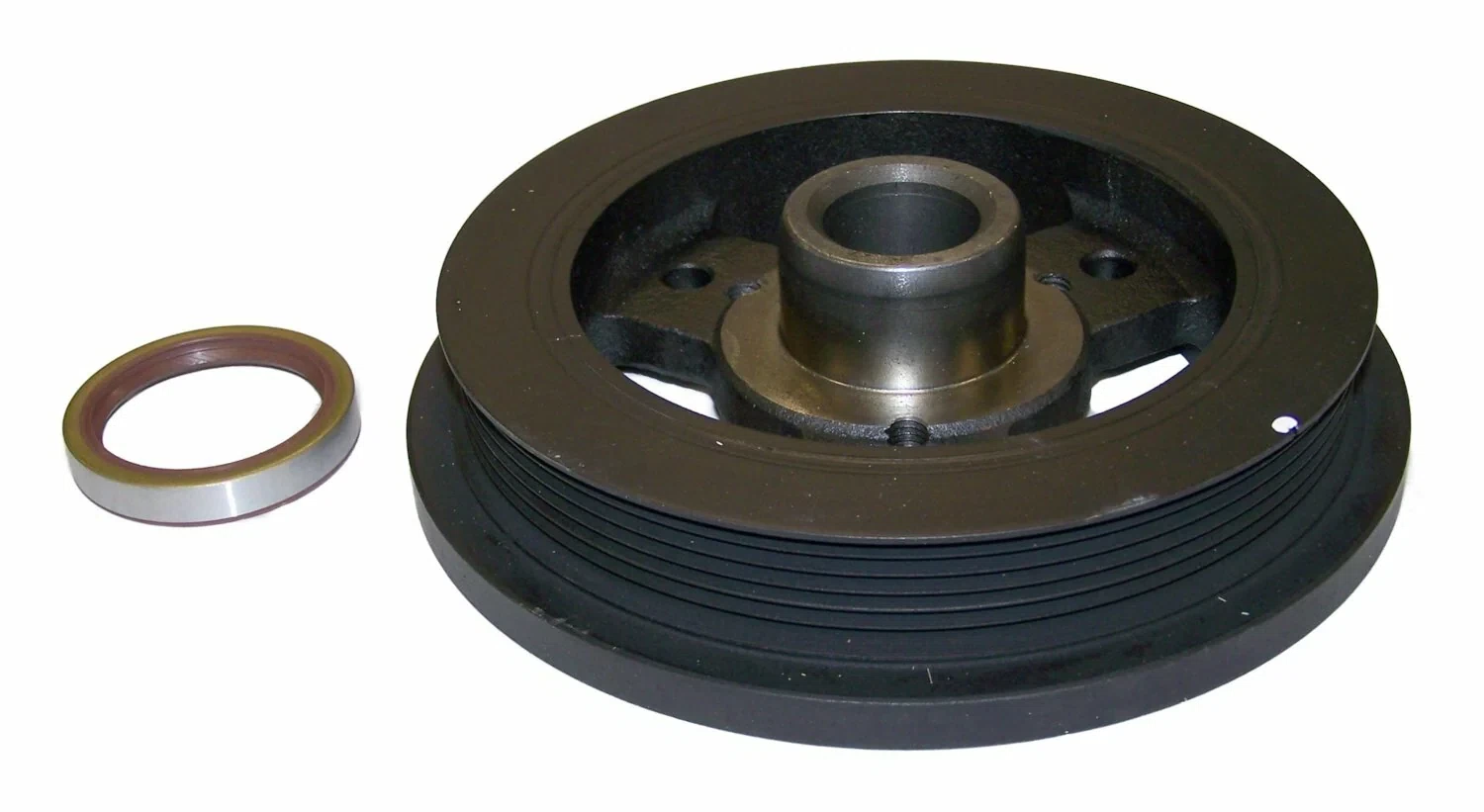 Crown Automotive - Metal Black Harmonic Balancer Kit - 33002920K